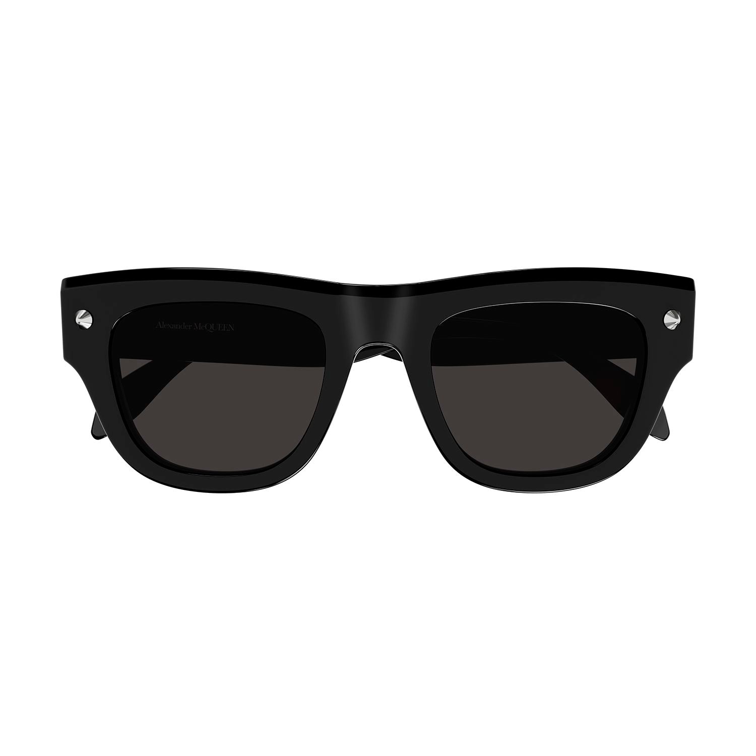 AM0425S Black studs & recycled acetate Sunglasses - Shiny Black