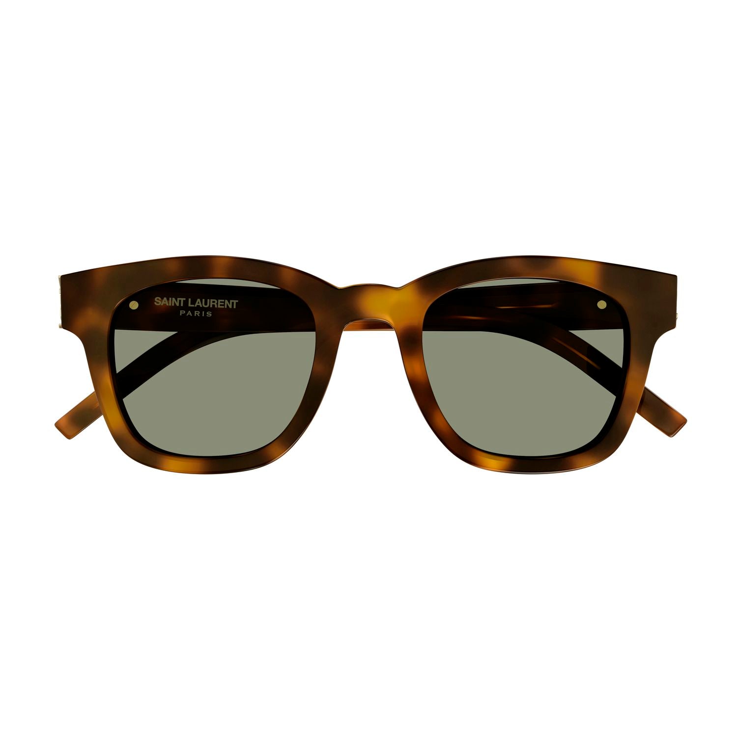 SL M124 Havana recycled acetate Sunglasses - Shiny Havana