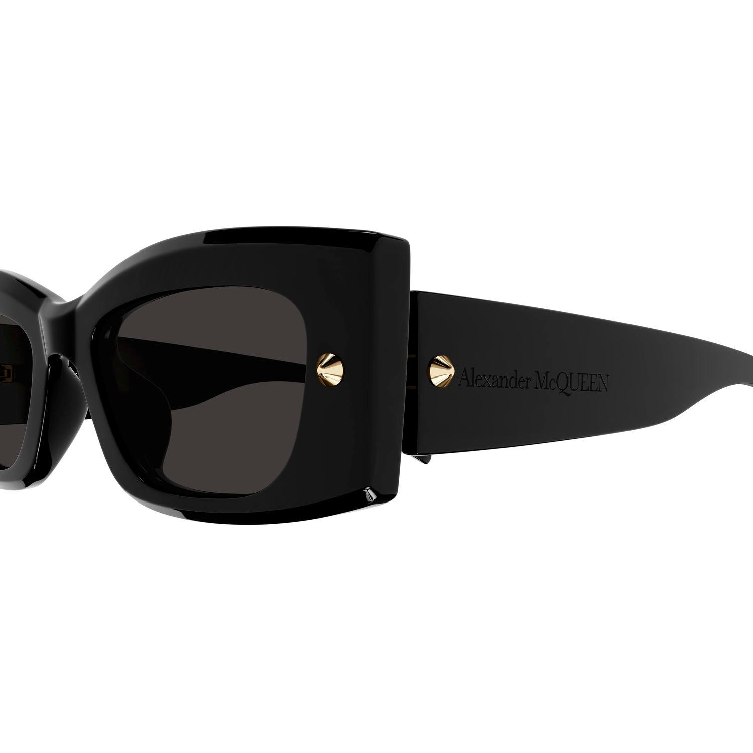 AM0426S Black recycled acetate Sunglasses - Shiny Black