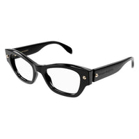 AM0429O Black studs & recycled acetate Optical Frames - Shiny Black