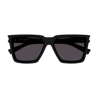 SL 610/F Black recycled acetate Sunglasses - Shiny Black
