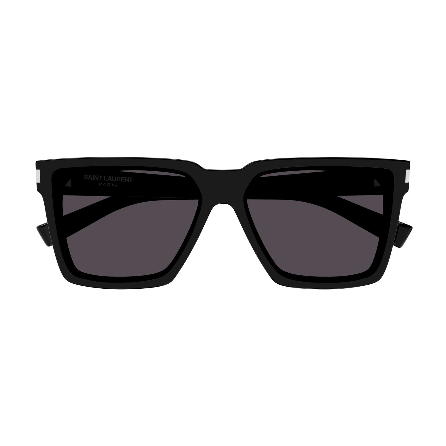 SL 610/F Black recycled acetate Sunglasses - Shiny Black