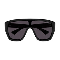 AM0430S Black recycled acetate Sunglasses - Shiny Solid Black