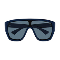 AM0430S Blue recycled acetate Sunglasses - Shiny Solid Blue