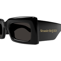 AM0433S Black recycled acetate Sunglasses - Shiny Black