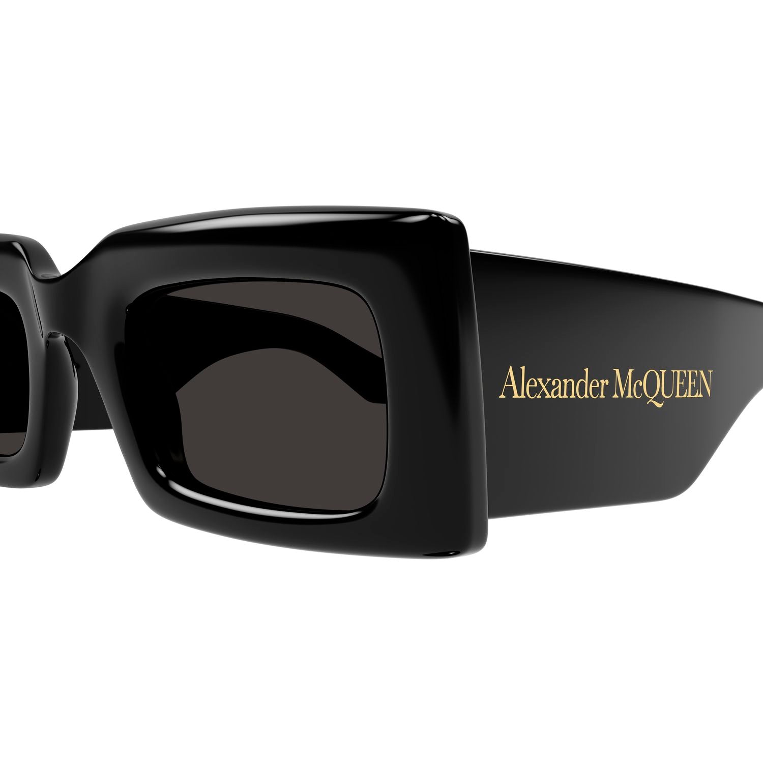 AM0433S Black recycled acetate Sunglasses - Shiny Black