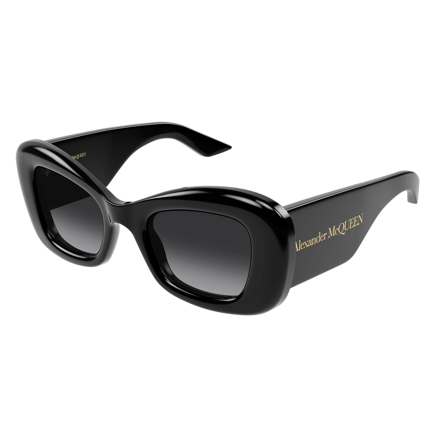 AM0434S Black recycled acetate Sunglasses - Shiny Black