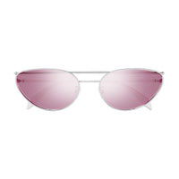 AM0424S Silver metal Sunglasses - Shiny Silver