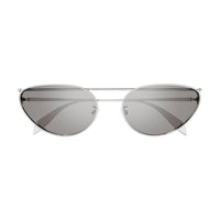 AM0424S Silver metal Sunglasses - Shiny Silver