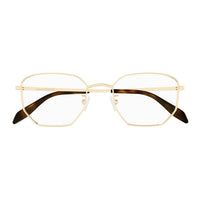 AM0438O Gold metal Optical Frames - Shiny Light Gold