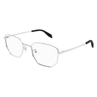 AM0438O Silver metal Optical Frames - Shiny Silver