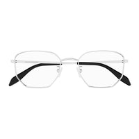 AM0438O Silver metal Optical Frames - Shiny Silver