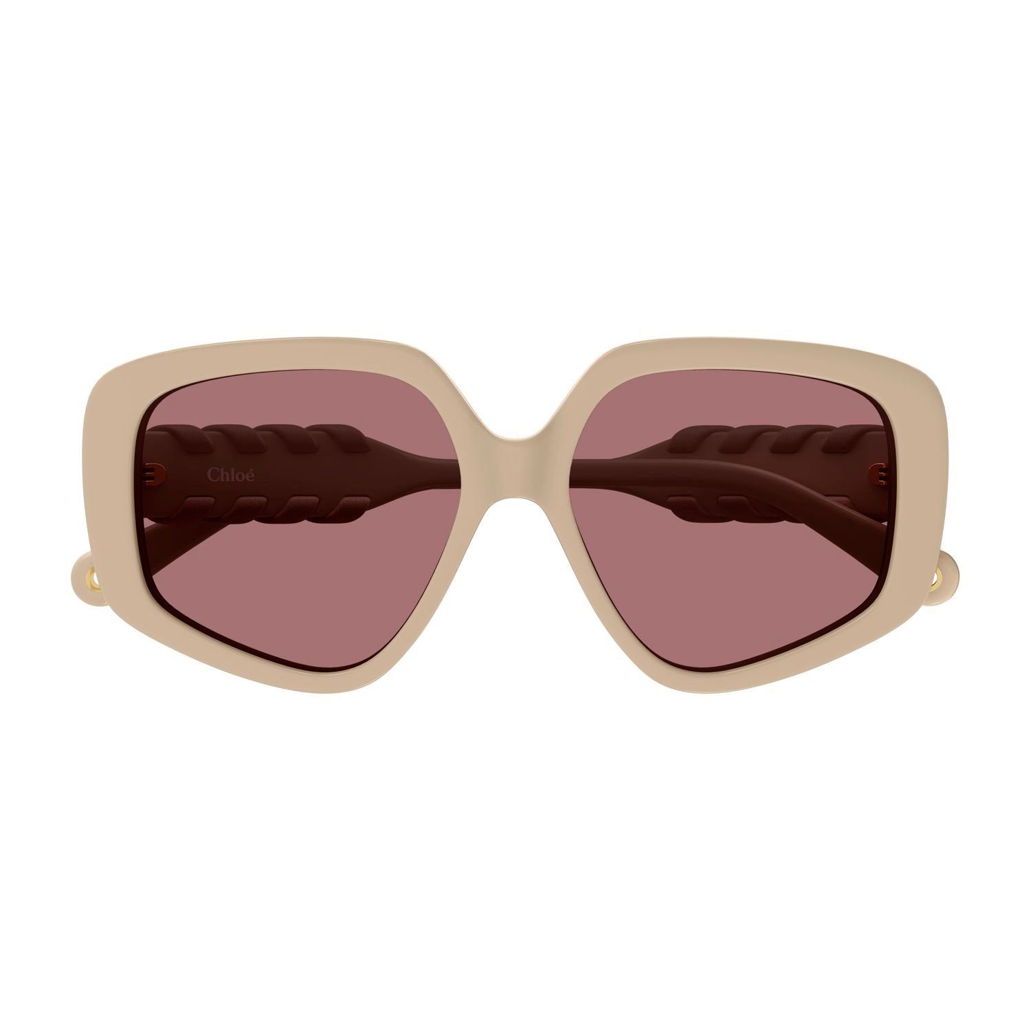 CH0210S Ivory recycled acetate Sunglasses - Shiny Ivory