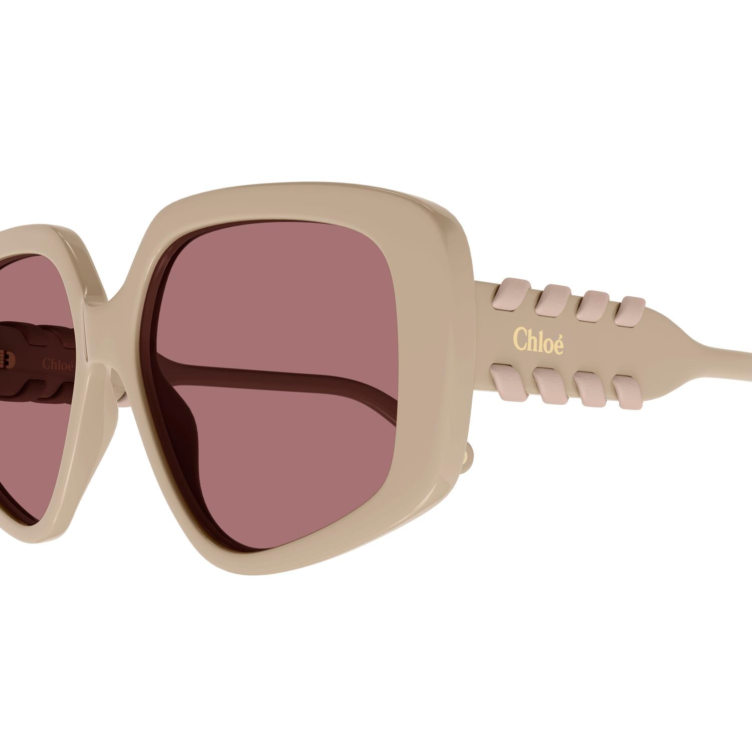 CH0210S Ivory recycled acetate Sunglasses - Shiny Ivory