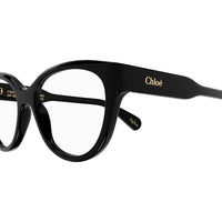 CH0193O Black recycled acetate Optical Frames - Shiny Solid Black