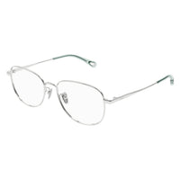 CH0213OA Silver metal Optical Frames - Shiny Silver