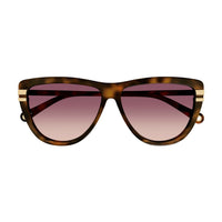 CH0203S Havana recycled acetate Sunglasses - Shiny Medium Havana