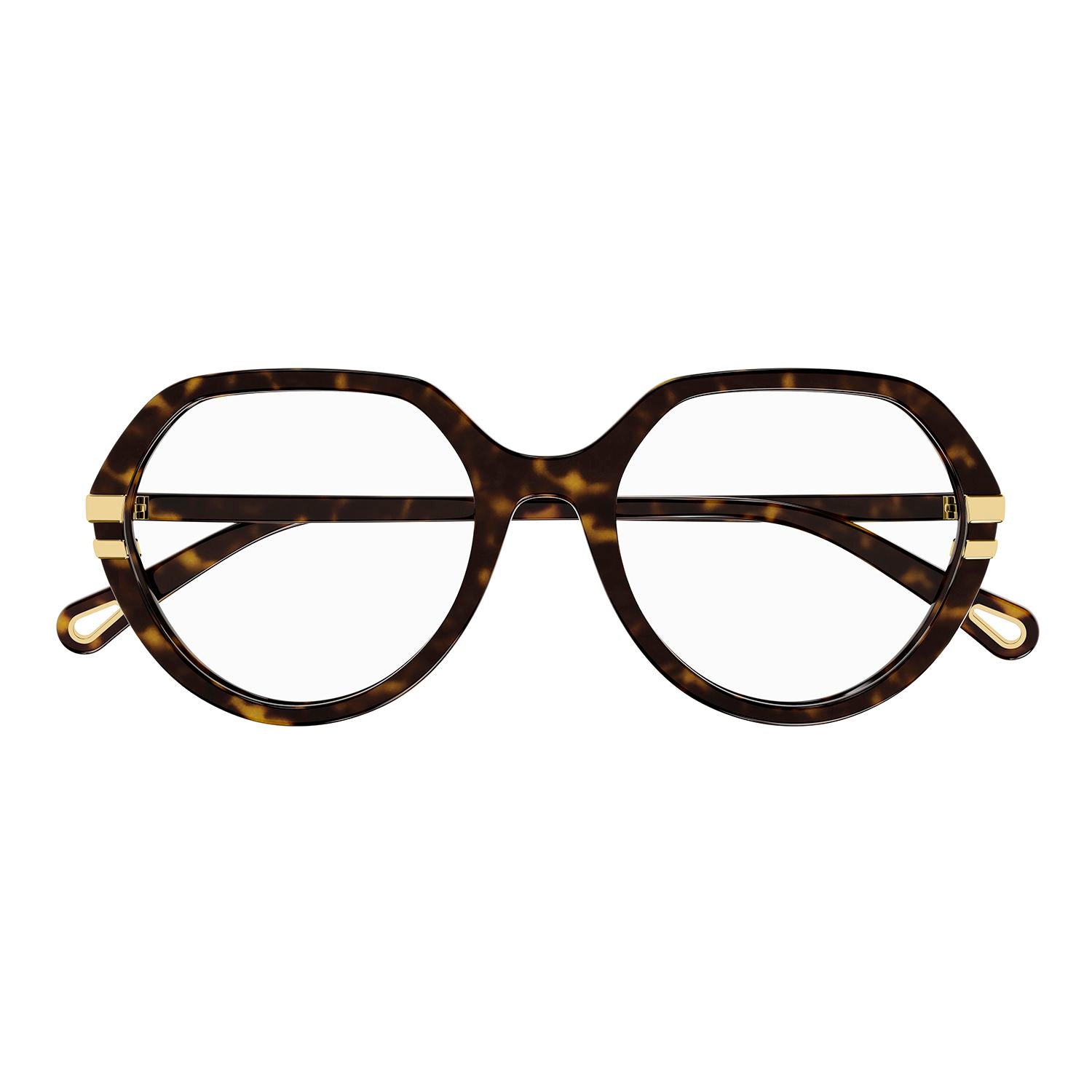 CH0206O Havana recycled acetate Optical Frames - Shiny Dark Havana