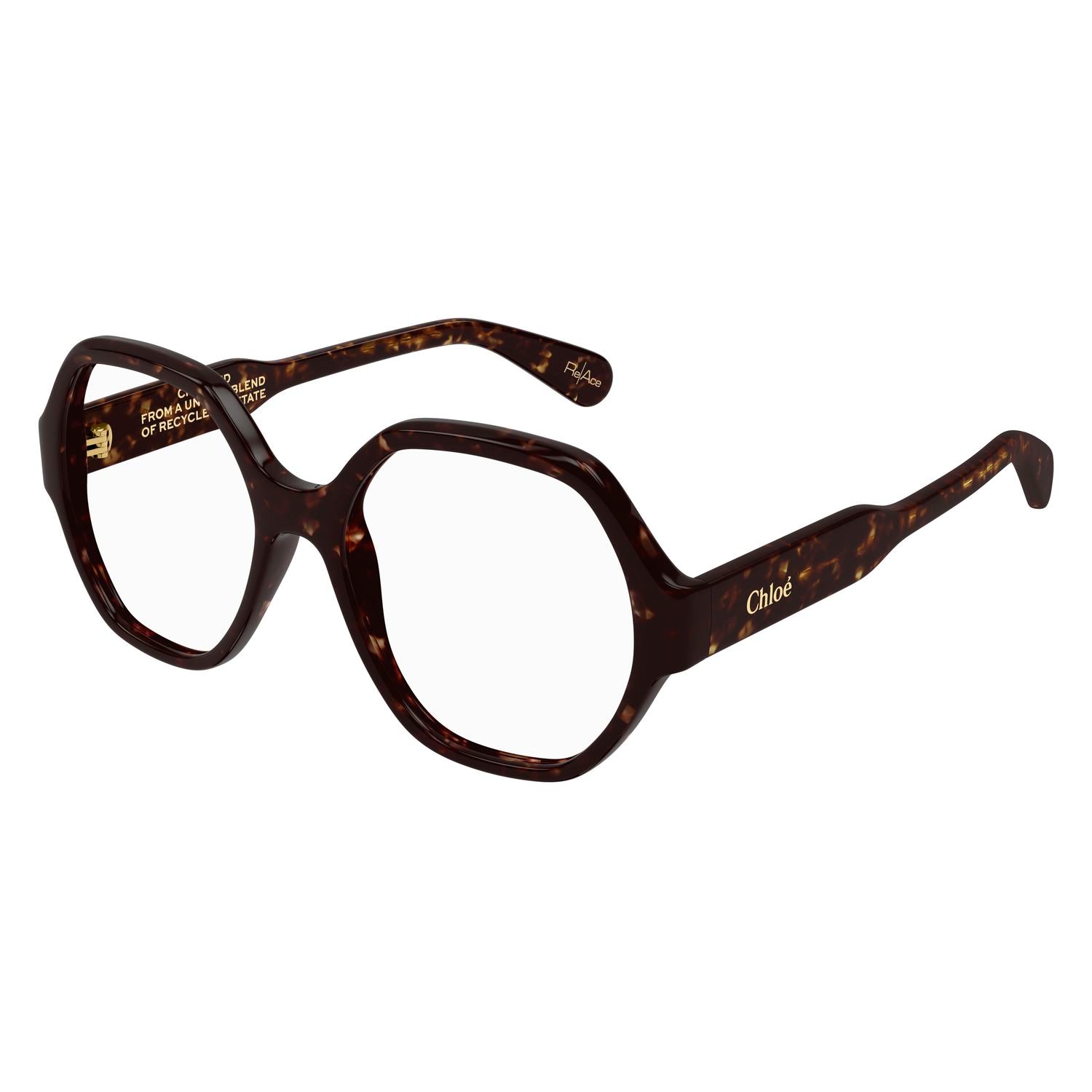 CH0189O Havana recycled acetate Optical Frames - Shiny Havana