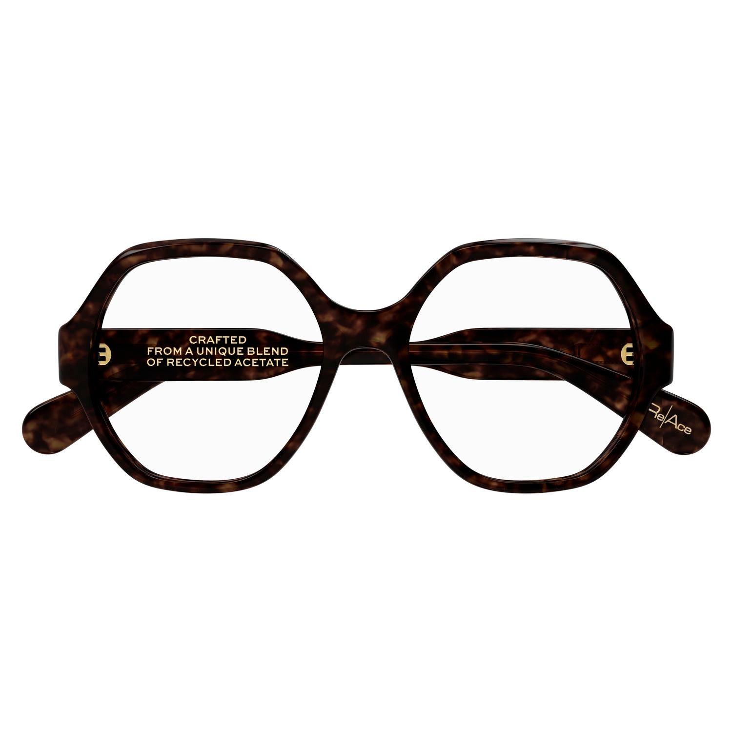 CH0189O Havana recycled acetate Optical Frames - Shiny Havana