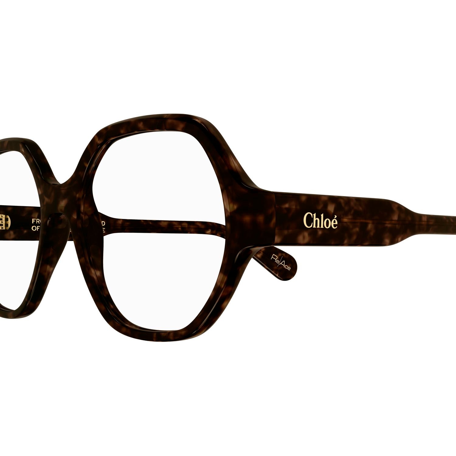 CH0189O Havana recycled acetate Optical Frames - Shiny Havana