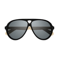 CH0211S Black recycled acetate Sunglasses - Shiny Black