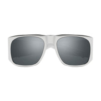 SL 636 Silver metal Sunglasses - Shiny Silver