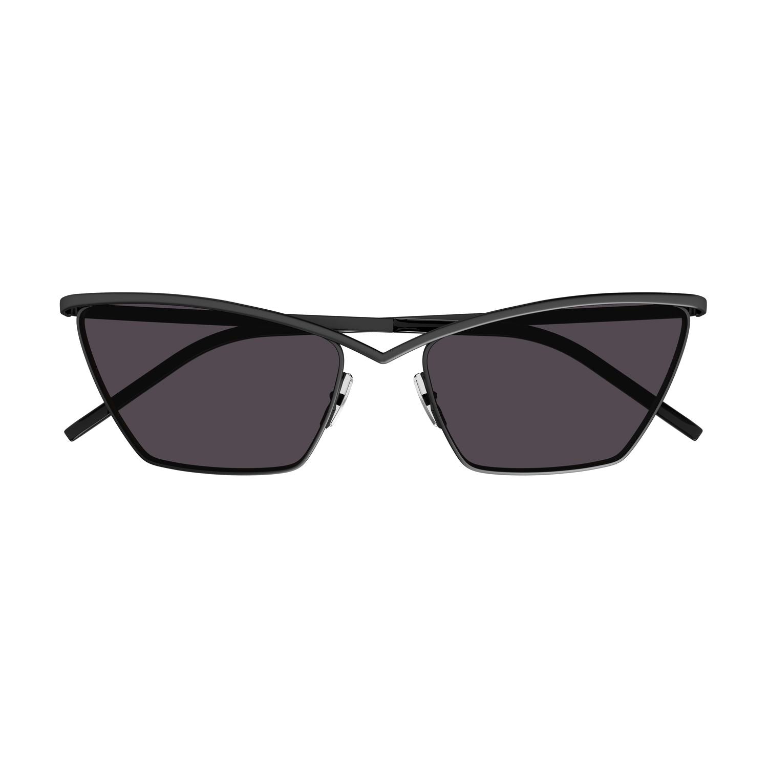 SL 637 Black metal Sunglasses - Semimatte Black