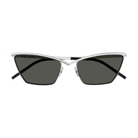 SL 637 Silver metal Sunglasses - Shiny Silver