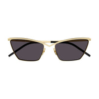 SL 637 Gold metal Sunglasses - Shiny Gold