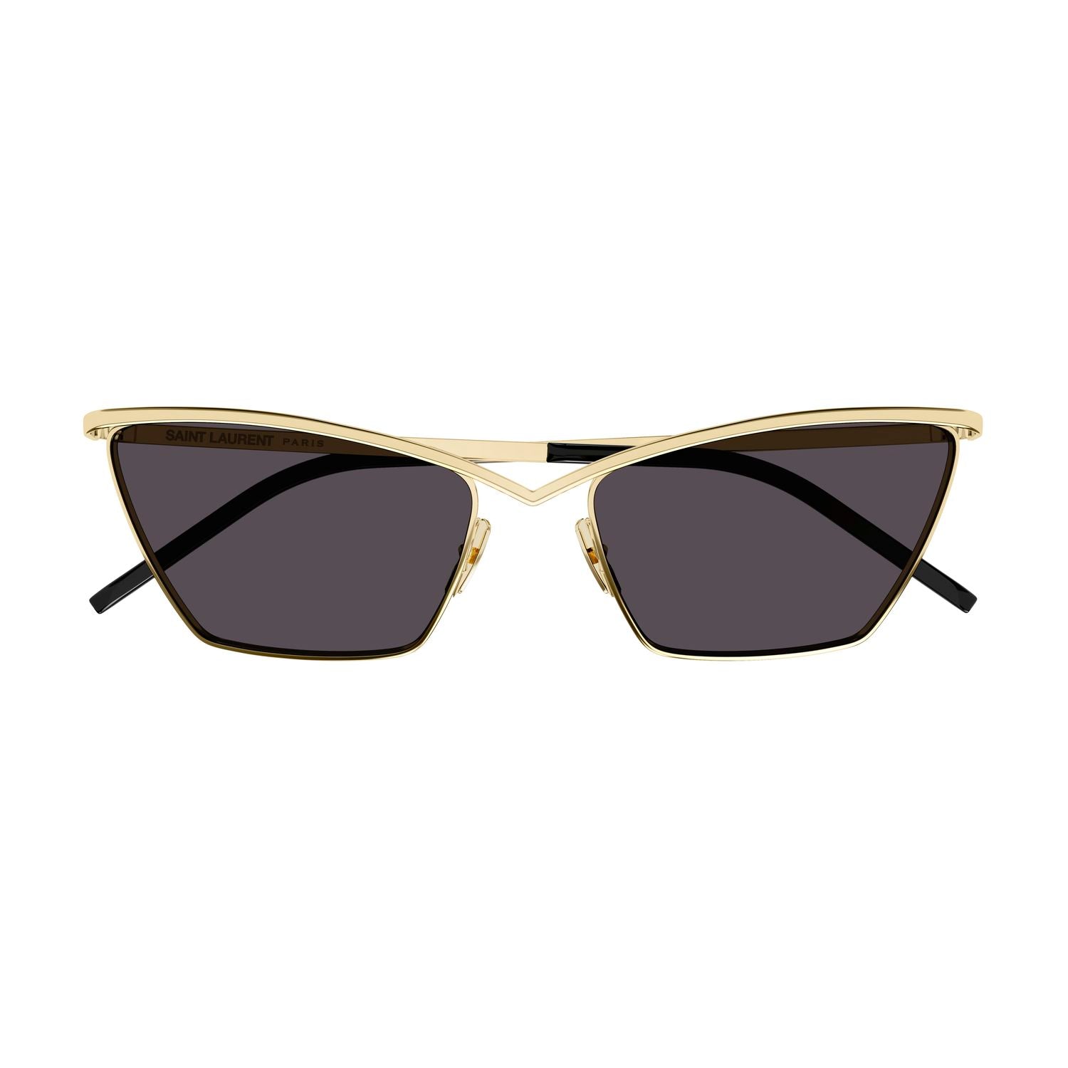 SL 637 Gold metal Sunglasses - Shiny Gold