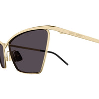 SL 637 Gold metal Sunglasses - Shiny Gold