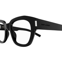 SL 640 Black recycled acetate Optical Frames - Shiny Black
