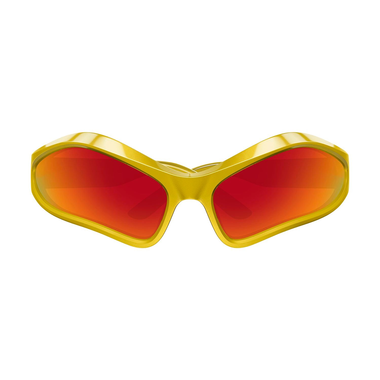 BB0314S Yellow bio injection Sunglasses - Shiny Metallic Yellow