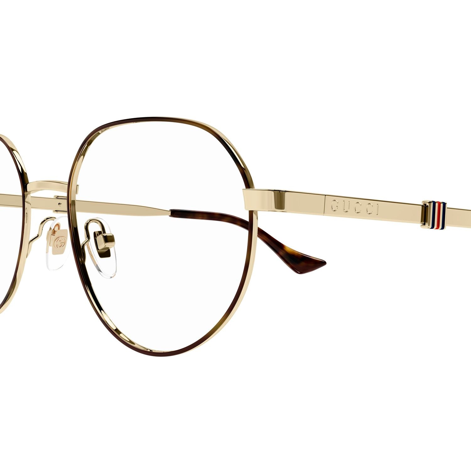 GG1496O Gold metal Optical Frames - Shiny Gold