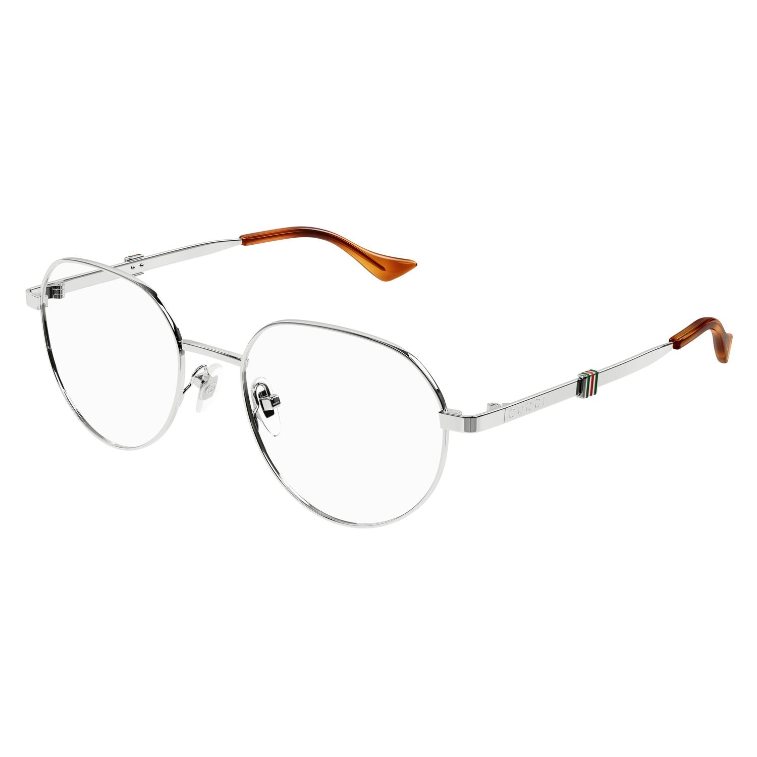 GG1496O Silver metal Optical Frames - Shiny Silver