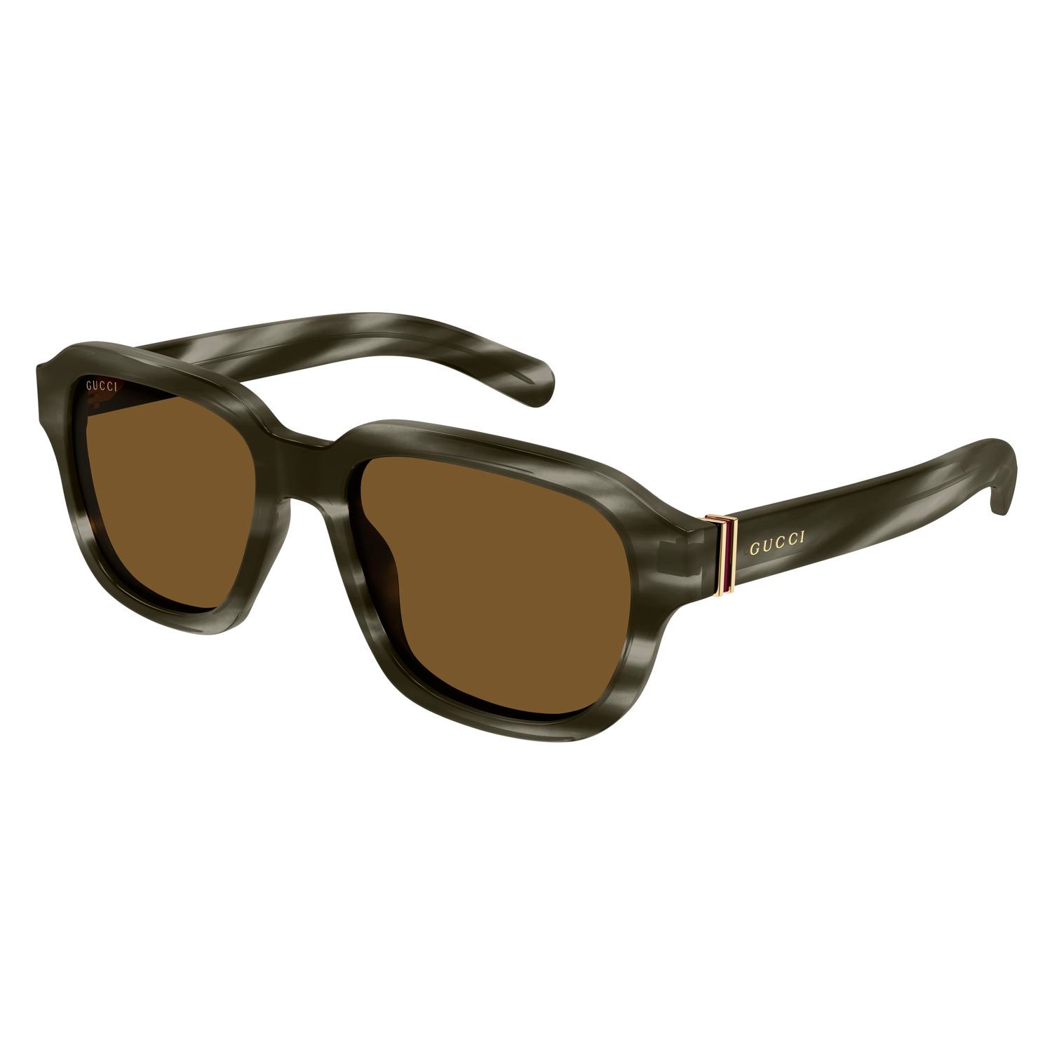 GG1508S Havana recycled acetate Sunglasses - Shiny Havana