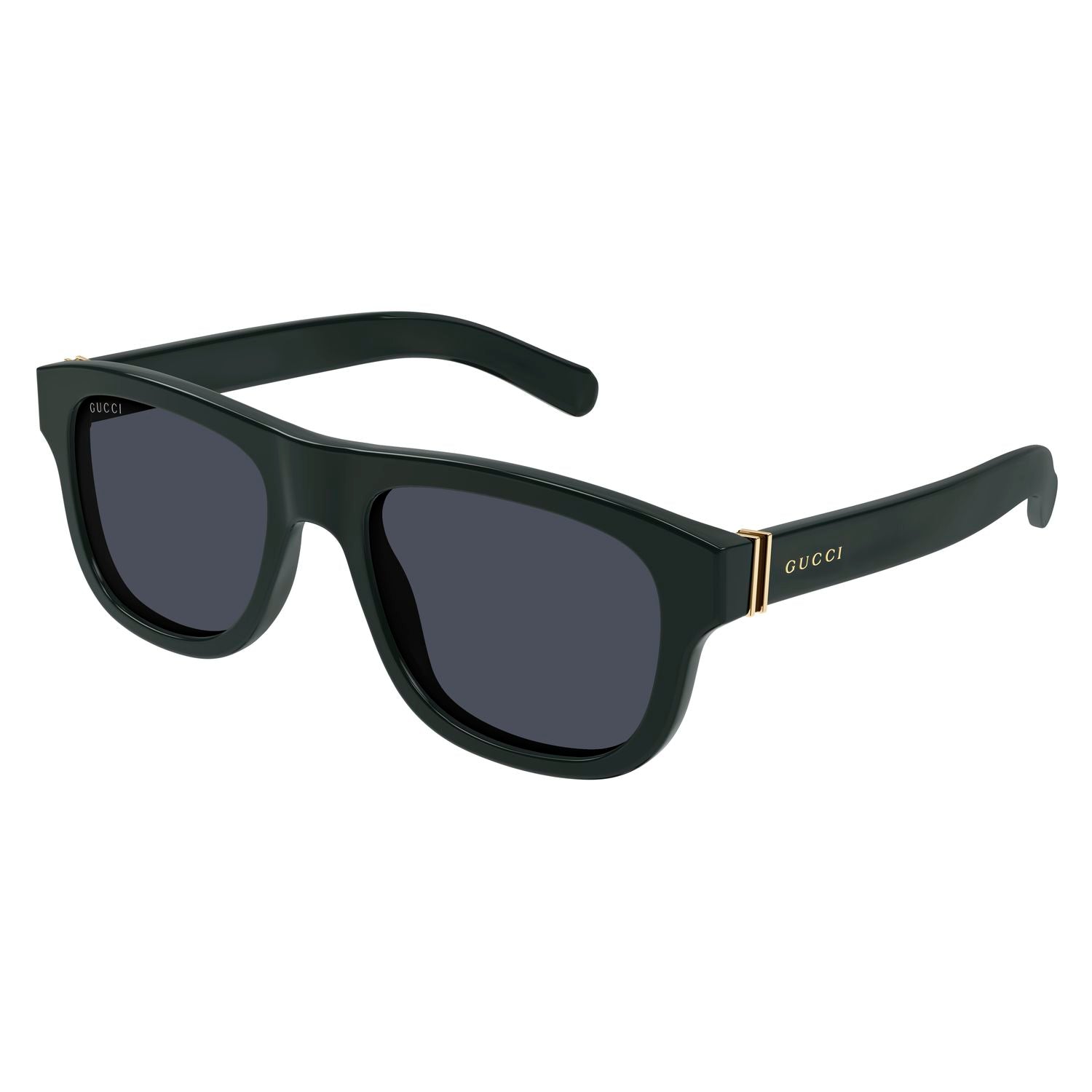 GG1509S Green recycled acetate Sunglasses - Shiny Green