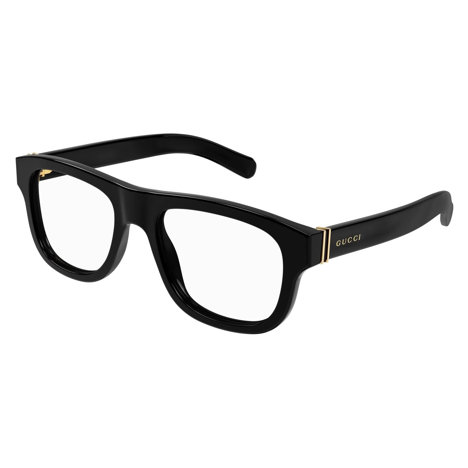 GG1509O Black recycled acetate Optical Frames - Shiny Black