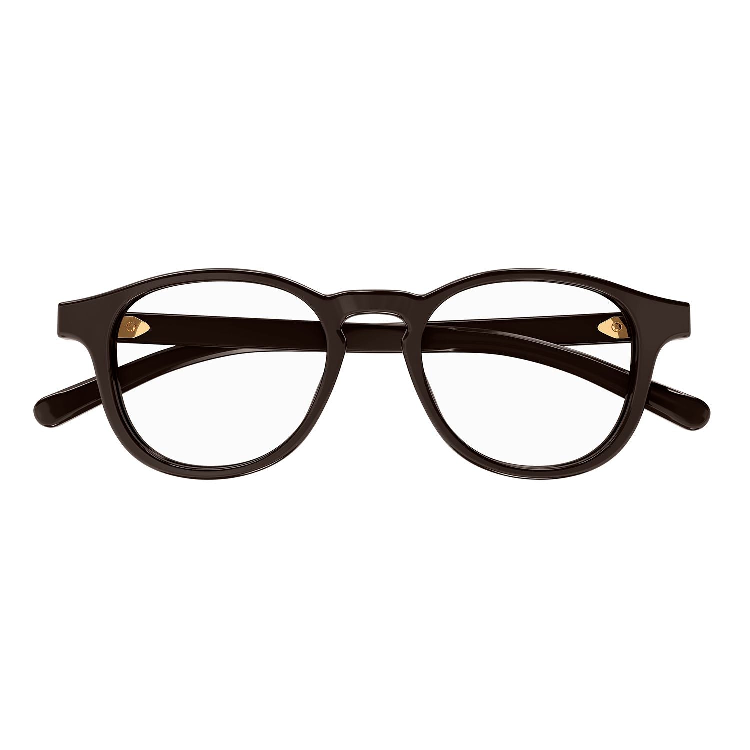 GG1510O Brown recycled acetate Optical Frames - Shiny Brown