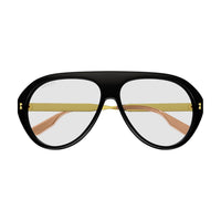 GG1515S Black recycled acetate Sunglasses - Shiny Solid Black