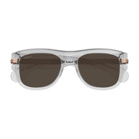 GG1517S Grey recycled acetate Sunglasses - Shiny Transparent & Cloudy Grey