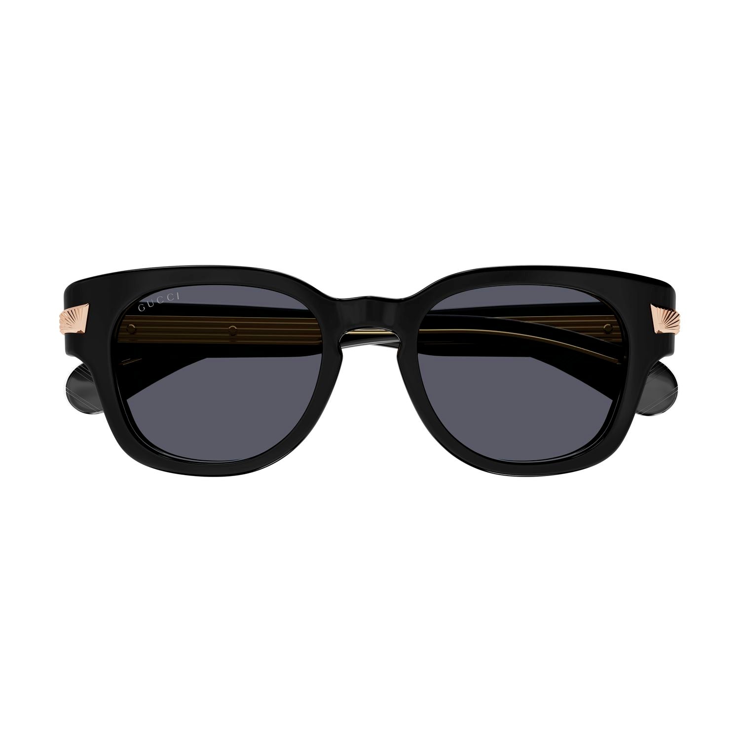 GG1518S Black recycled acetate Sunglasses - Shiny Black