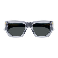 GG1520S Grey recycled acetate Sunglasses - Shiny Transparent Grey