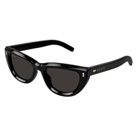 GG1521S Black recycled acetate Sunglasses - Shiny Black