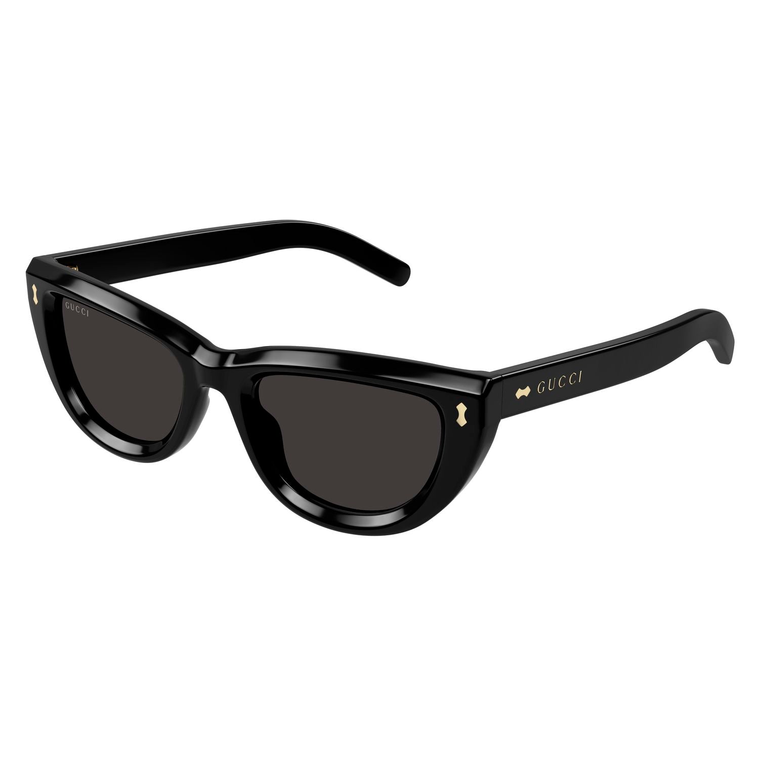 GG1521S Black recycled acetate Sunglasses - Shiny Black