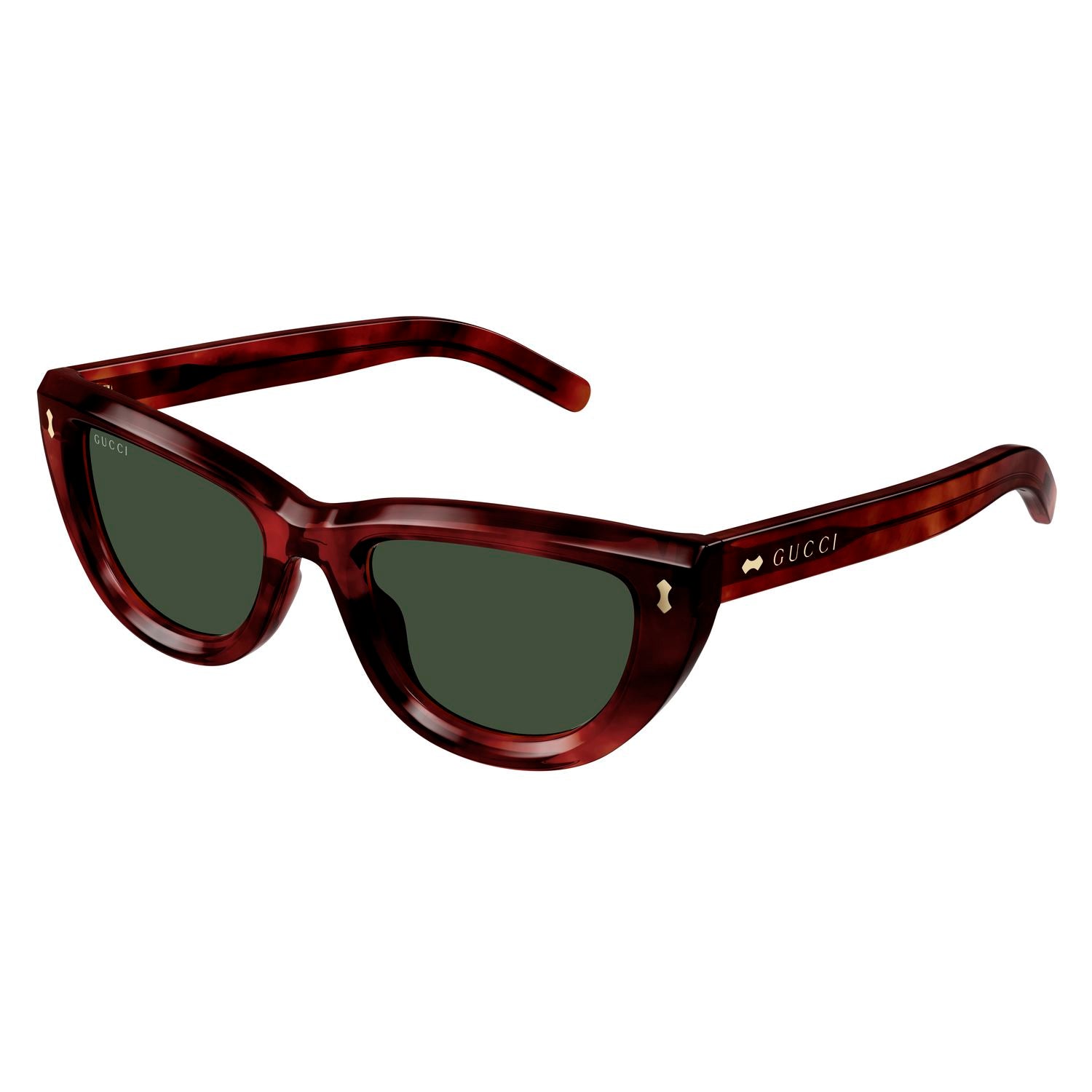 GG1521S Havana recycled acetate Sunglasses - Shiny Havana