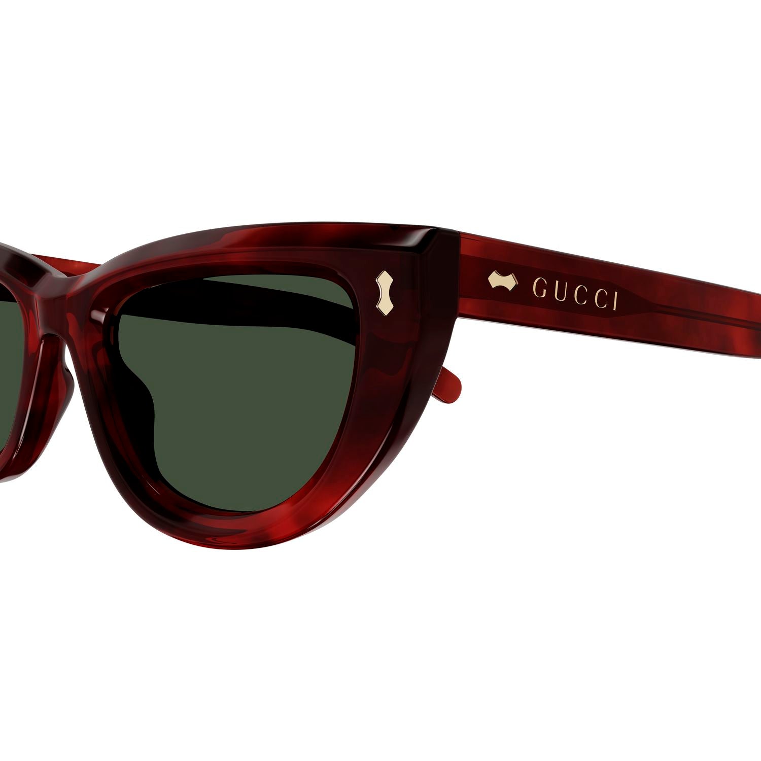 GG1521S Havana recycled acetate Sunglasses - Shiny Havana