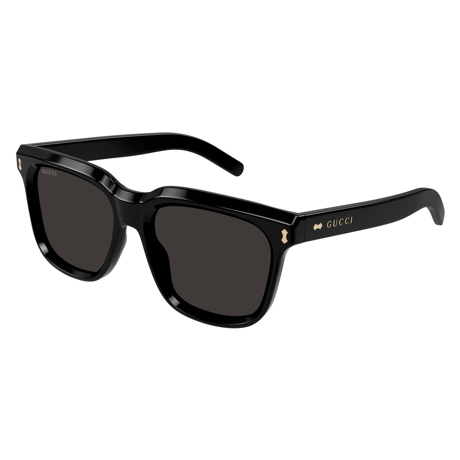 GG1523S Black recycled acetate Sunglasses - Shiny Black