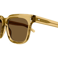 GG1523S Yellow recycled acetate Sunglasses - Shiny Transparent Yellow